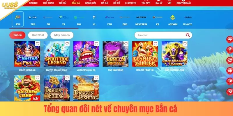 Tổng quan đôi nét về chuyên mục Bắn cá